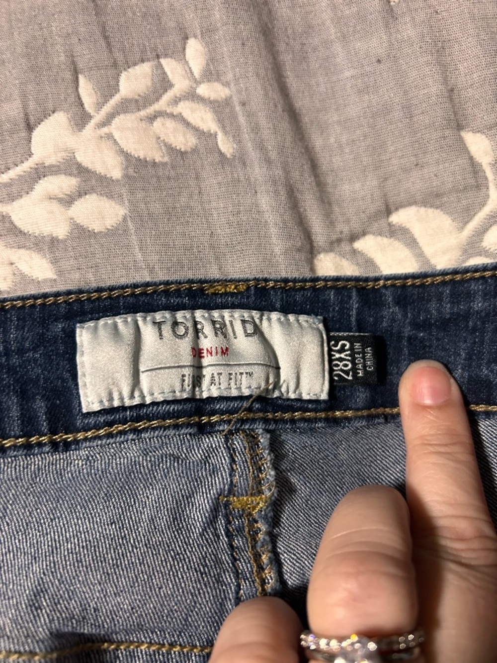 Torrid Light Blue Denim Skinny